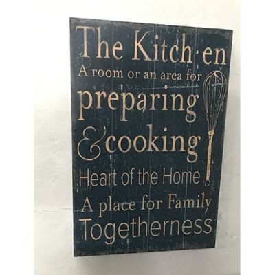 レトロ看板 『preparing cooking』