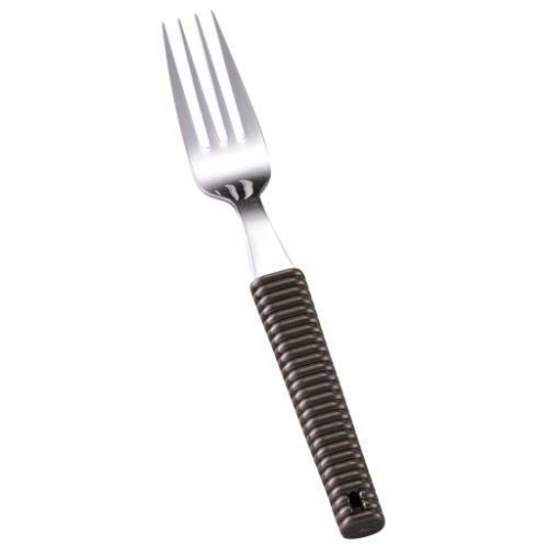 デザートフォーク 【18-8 味道楽 デザートフォーク ブラウン】全長:200