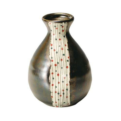 黒玉すだれ 徳利/M0270