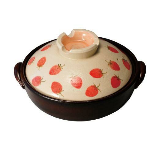 DESIGN いちご 8号土鍋/M0287