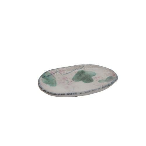 赤い実 5.5号小判皿/M1214