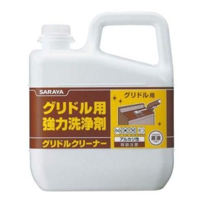 サラヤ グリドル用洗浄剤 グリドルクリーナー 6kg 【同梱グループA】