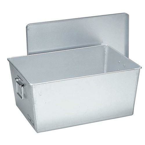 アルマイト 深型 パン箱 60人用 蓋付 259