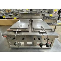 中古】餃子焼器 マルゼン MGZ-066 幅600×奥行600×高さ270 都市ガス