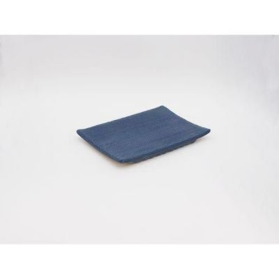 友楽窯油滴天目 6号焼物平皿/M6545