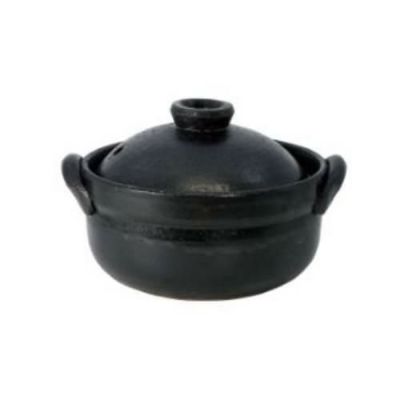 黒釉 4.5号深鍋/M7607