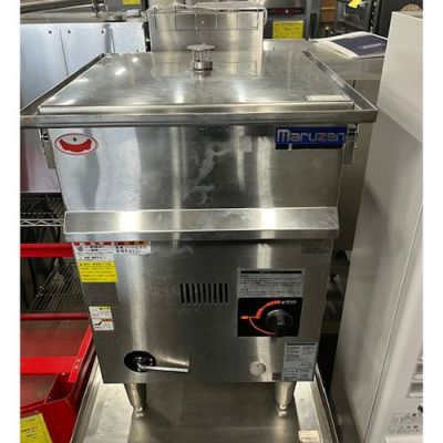 業界最長1年保証】【中古】ガス蒸し器 マルゼン MUS-055D 幅505×奥行
