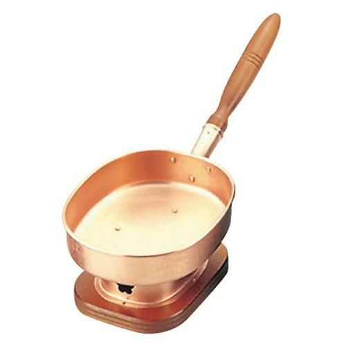 通販販売【茶道具】 台付十能 小判型 銅製 *[sug10033]茶道道具