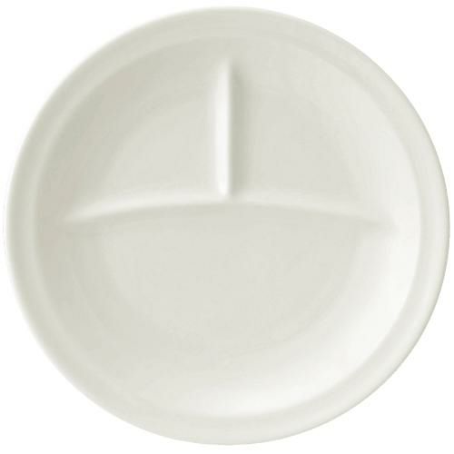 【白 丸ランチプレート】 【ビュッフェ】【Buffet】 【業務用】【グループB】【プロ用】【まとめ買い商品】