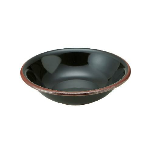 【黒艶 20cmスープボウル】 高さ53mm×直径:200mm【業務用】【グループB】【プロ用】【まとめ買い商品】