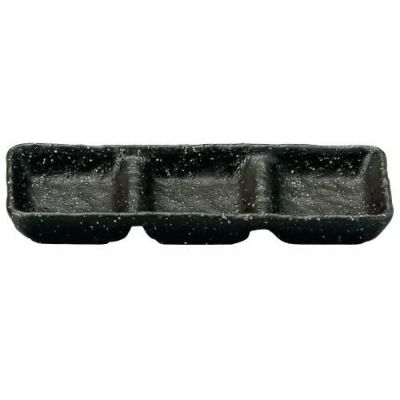 【星空 石目3品盛】連皿 高さ25mm×長径:210・短径:80【業務用】【グループB】【プロ用】【まとめ買い商品】