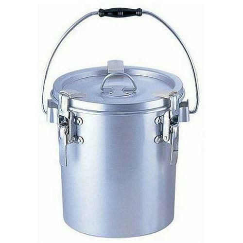 アルマイト 丸型二重食缶(クリップ付)238