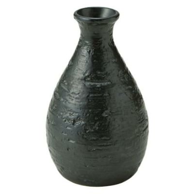 【漆黒 2合徳利】 高さ134mm×直径:85mm【業務用】【グループB】【プロ用】【まとめ買い商品】