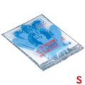 エンボス手袋 #50 ロング ブルー（5本絞り）50枚入 S 【同梱グループA】