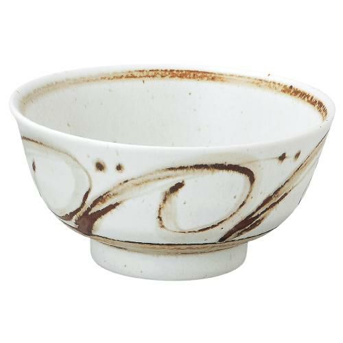 茶色唐草 深口5.0丼【まとめ買い商品】