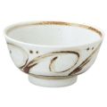 茶色唐草 深口5.0丼【まとめ買い商品】