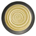 水鏡 黄 7.5丸皿 黄【まとめ買い商品】