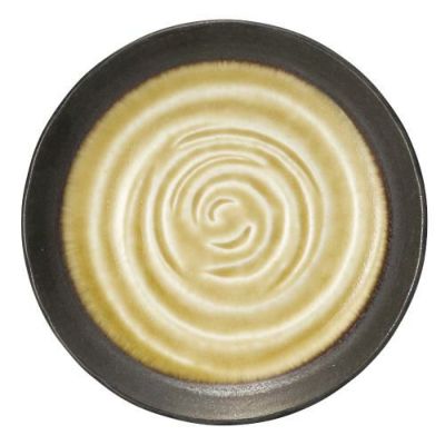 水鏡 黄 5.0丸皿 黄【まとめ買い商品】