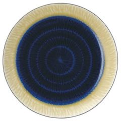 水明かり瑠璃 7.0丸皿【まとめ買い商品】