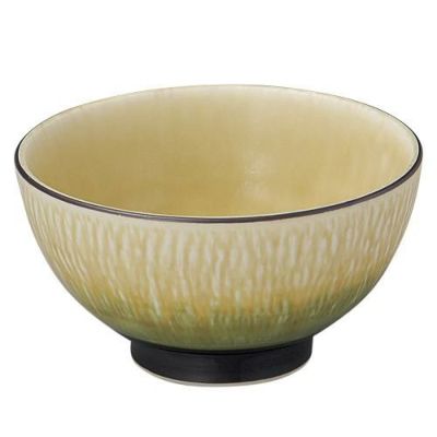 水明かり織部 3.8飯碗【まとめ買い商品】