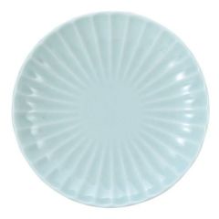 かすみ 青白 14.5cm丸皿【まとめ買い商品】