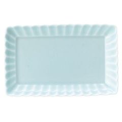 かすみ 青白 17cm長角皿【まとめ買い商品】