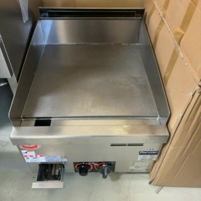 業界最長1年保証】【中古】ガスグリドル マルゼン MGG-046TB 幅450