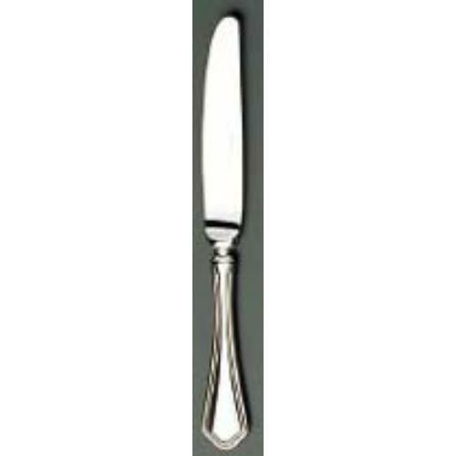 ＥＢＭ １８－８ シェルブール（銀メッキ付）デザートナイフ（Ｈ・Ｈ）ノコ刃付