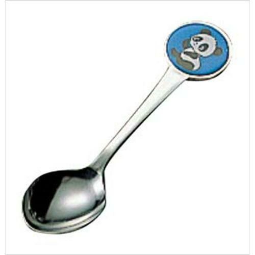 スプーン 【ステンレス お子様用カトラリー パンダT スプーン 青】 / 全長:130 