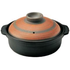 夢路 団らん8号鍋 IH対応 美濃焼【まとめ買い商品】