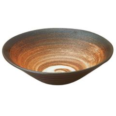 志野化粧 リップル8.0鉢【まとめ買い商品】