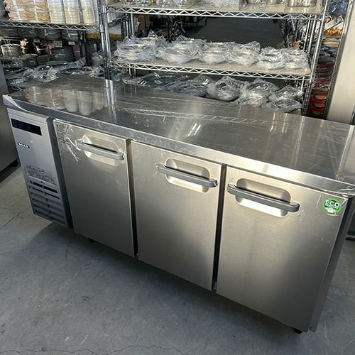 福山　フクシマガリレイ　コールドテーブル 中古】冷蔵コールドテーブル フクシマガリレイ(福島工業) LCU-150RX-E