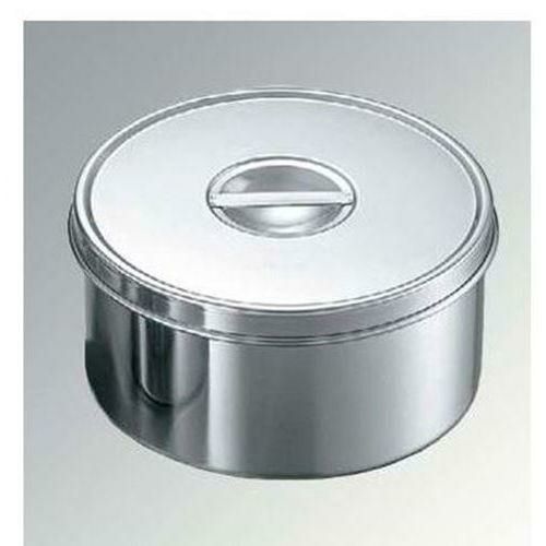 【EBM】18-8 丸型調味料入 (つまみ付) 14cm