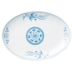 鳳凰 10"プラター【まとめ買い商品】
