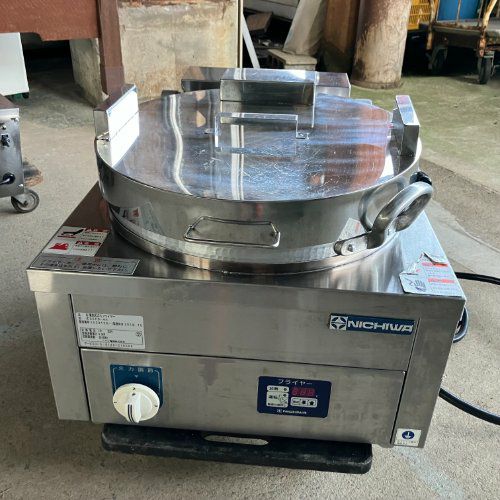 業務用/新品】【ニチワ】電気蒸器 単相100V NES-351 幅390×奥行400×高