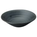 【黒洋 リップル8.0鉢】 高さ70mm×直径:262mm【業務用】【グループB】【プロ用】【まとめ買い商品】