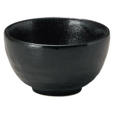 美濃焼 【ゆず黒耀 石目3.6丼】小丼 高さ64mm×直径:110【業務用】【グループB】【プロ用】【まとめ買い商品】