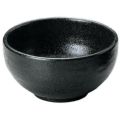 【ゆず黒燿 石目5.0丼】丼 高さ77mm×直径:155【業務用】【グループB】【プロ用】【まとめ買い商品】