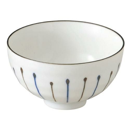 紺錆十草 リップル茶碗【まとめ買い商品】