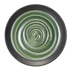 水鏡 緑 6.5丸皿 緑【まとめ買い商品】