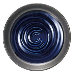 水鏡 青 5.0丸皿 青【まとめ買い商品】
