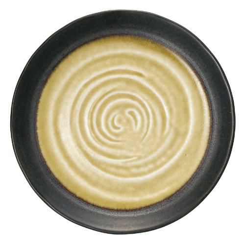 水鏡 黄 6.5丸皿 黄【まとめ買い商品】
