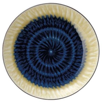 水明かり瑠璃 4.5丸皿【まとめ買い商品】