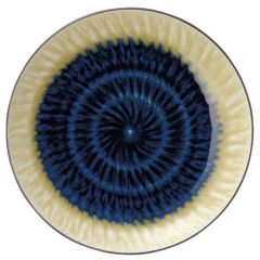 水明かり瑠璃 4.5丸皿【まとめ買い商品】