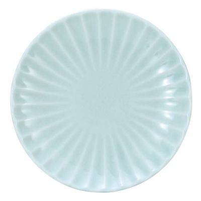 かすみ 青白 12.5cm丸皿【まとめ買い商品】