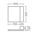 メロディーサークル付マットA900 Aランク