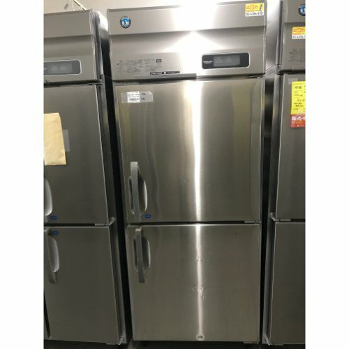 業界最長1年保証】【中古】縦型冷凍冷蔵庫 1凍1蔵 ホシザキ HRF-75AT