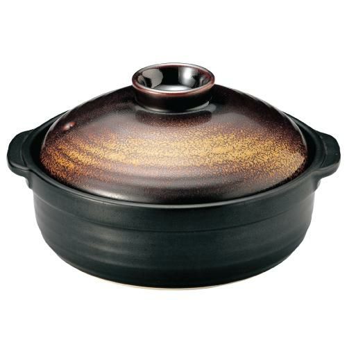 金華 団らん9号鍋 IH対応 美濃焼【まとめ買い商品】