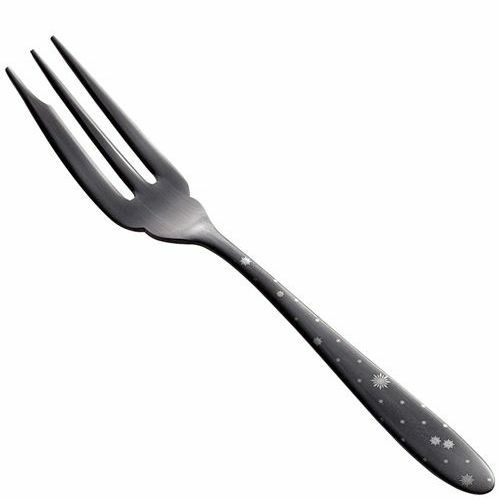 ステン シーク 黒酸化発色 クリスタル ヒメフォーク