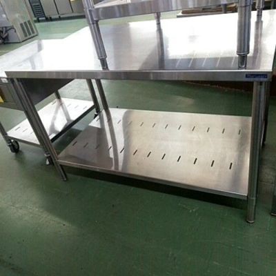 中古】作業台 BGなし 幅1200×奥行750×高さ800 【送料別途見積】【業務